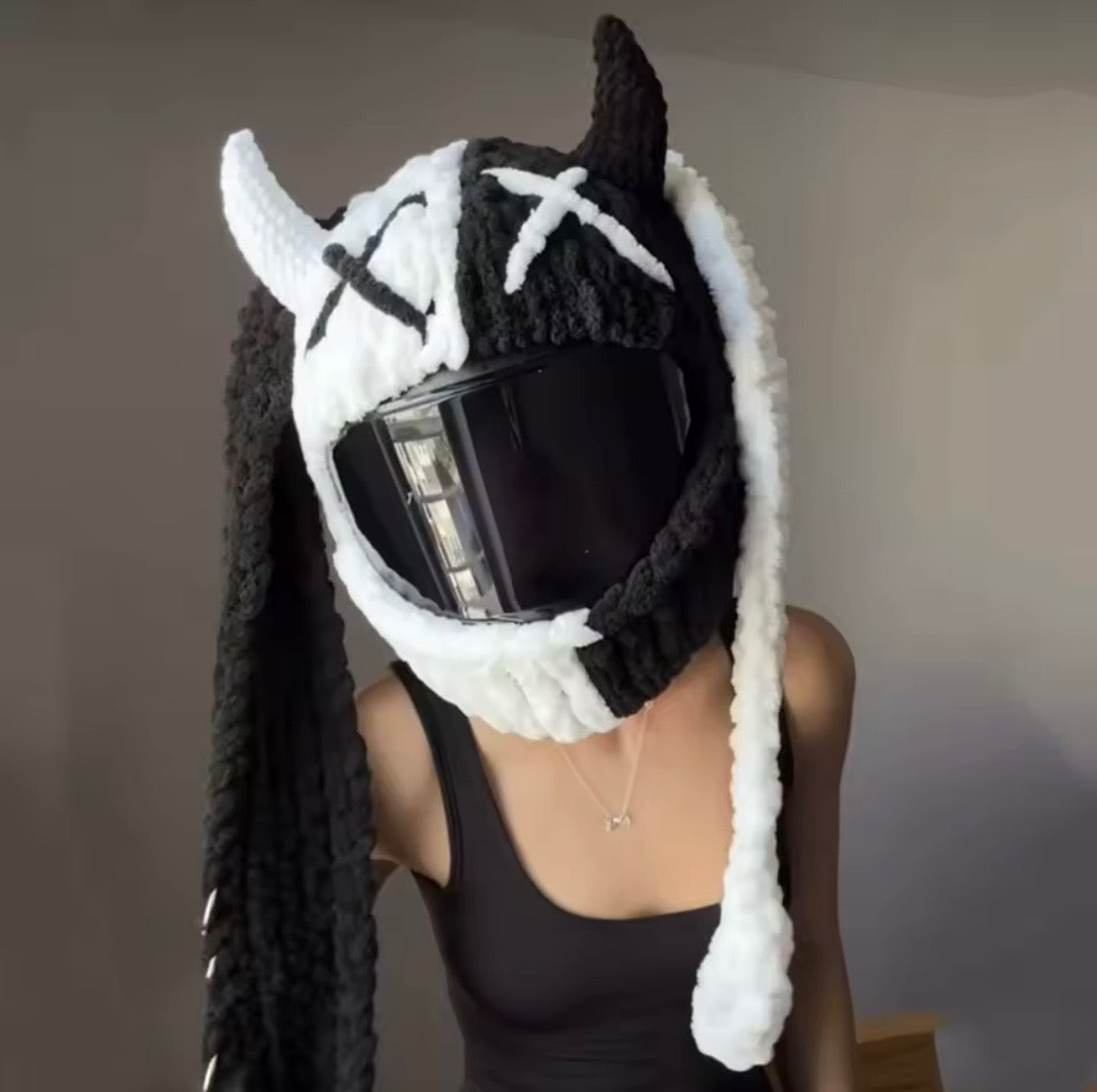 Purge Bunny black and white