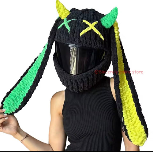 Purge bunny  green and yellow￼