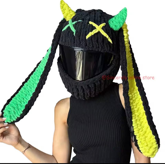 Purge bunny  green and yellow￼